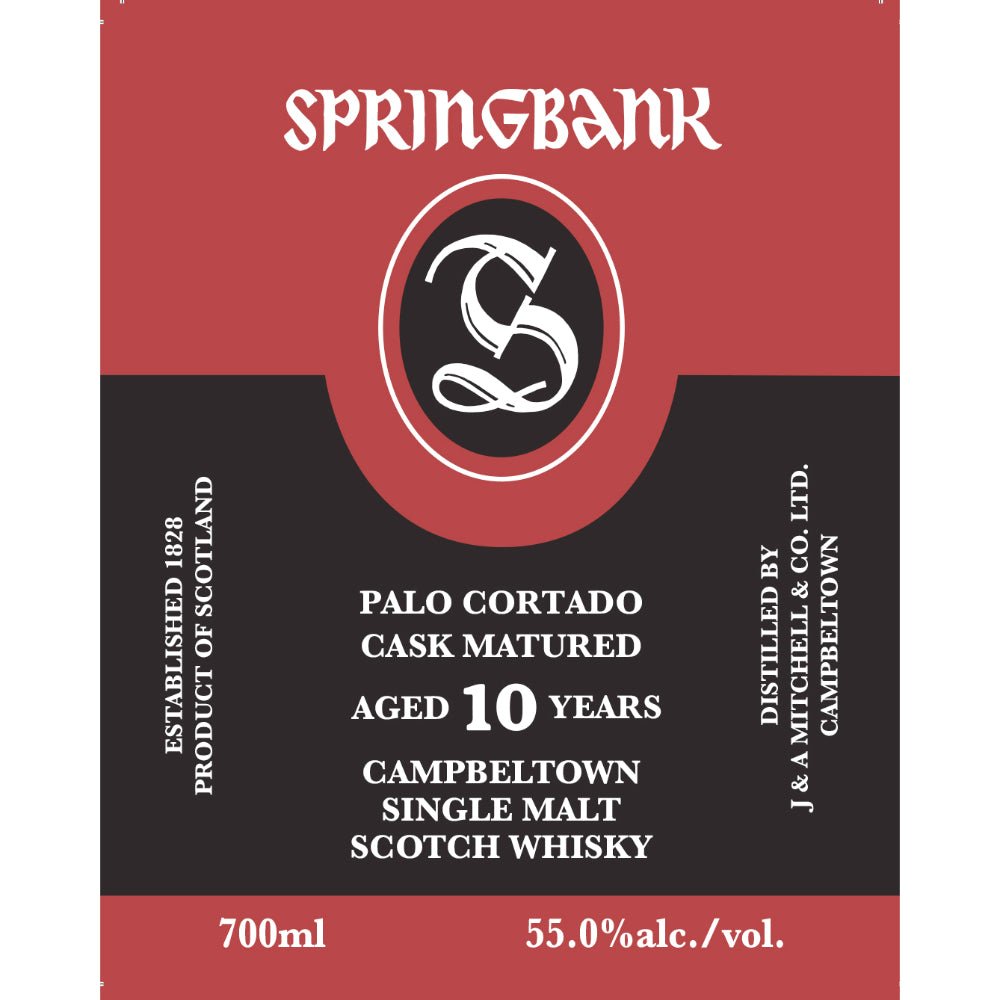 Springbank Palo Cortado Cask Matured 10 Year Old: A Whisky Unlike Any Other - BuyMyLiquor