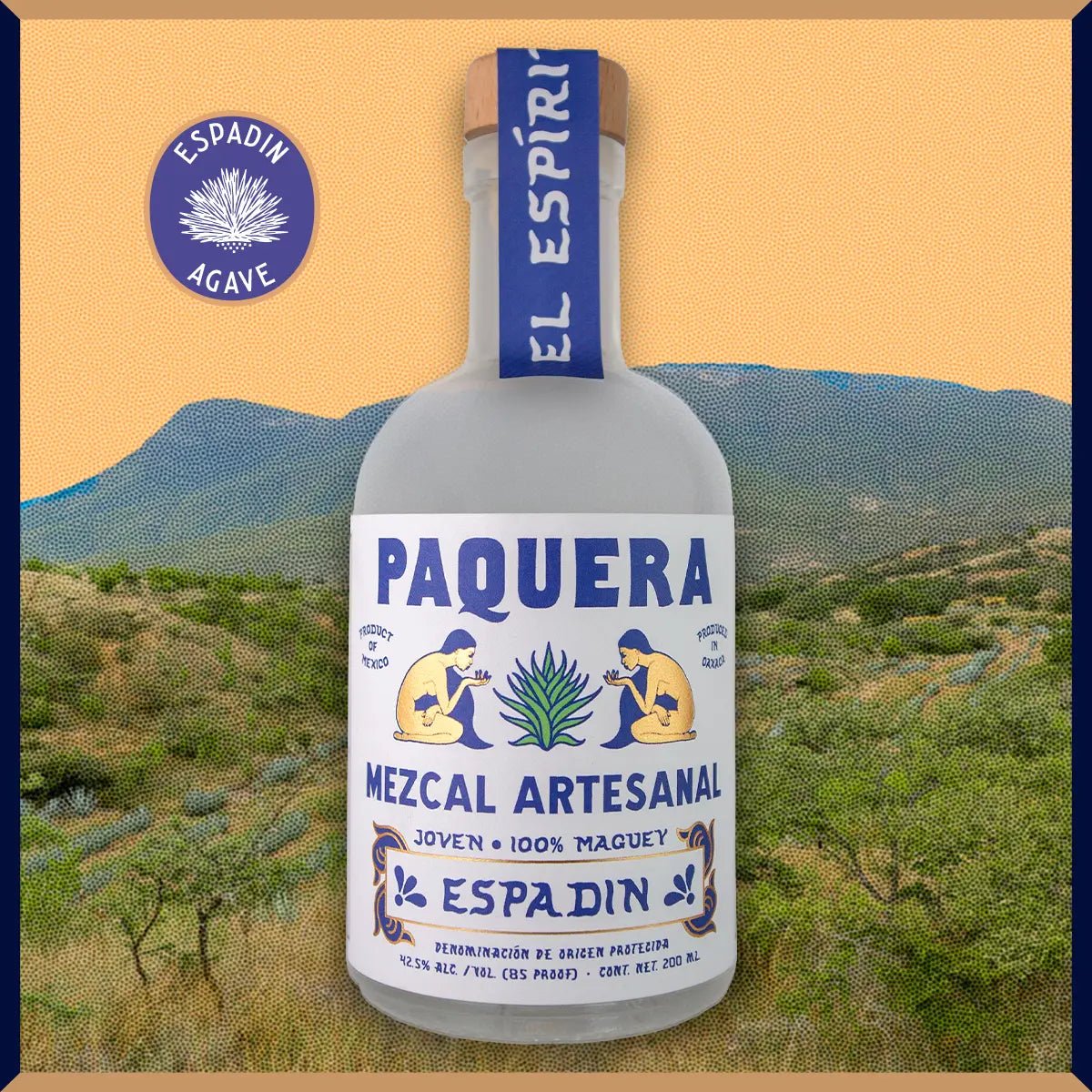 "The Art of Crafting Paquera Mezcal Espadin 200ml" - BuyMyLiquor