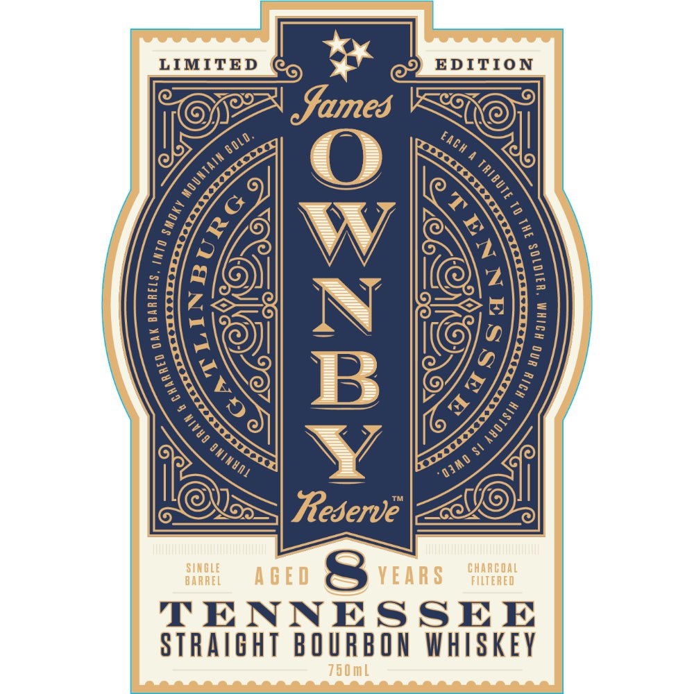 The Epic Tale of James Ownby Reserve 8 Year Old Tennessee Bourbon - BuyMyLiquor