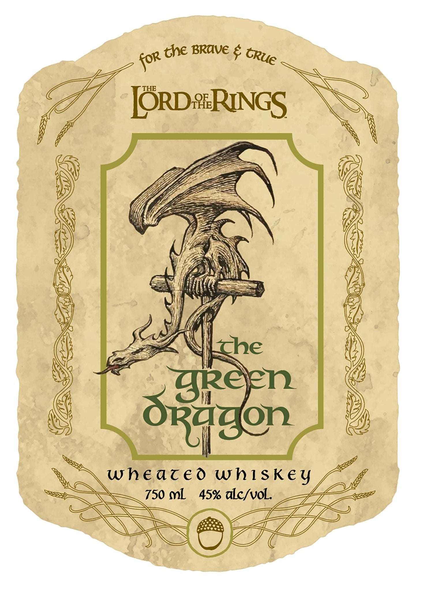 The Green Dragon Wheated Whiskey - A Tribute to Middle-earth - BuyMyLiquor