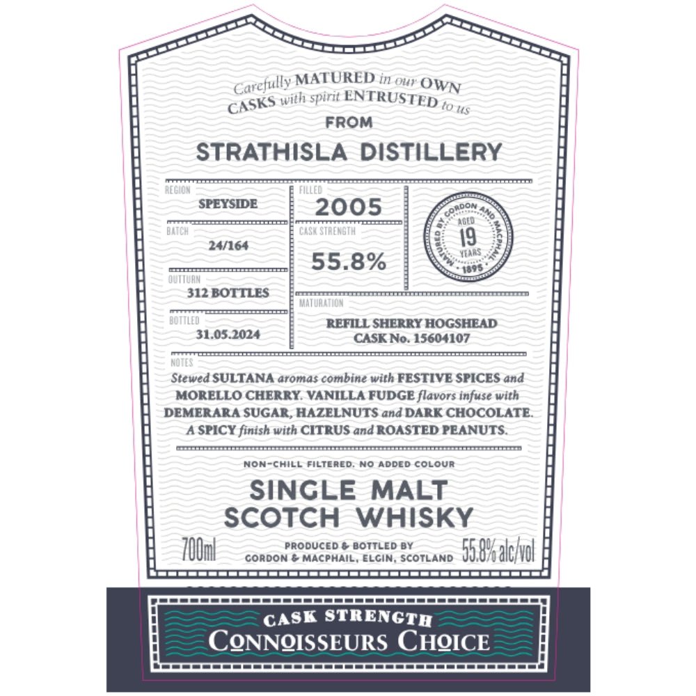 The Perfect Single Malt: Gordon & Macphail 2005 Strathisla 19 Year Old - BuyMyLiquor