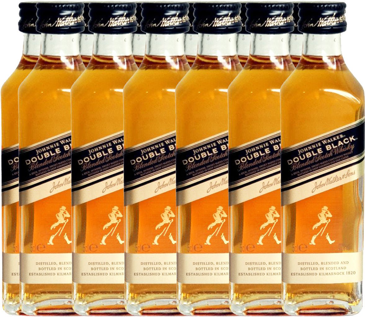 "Ultimate Sampler: Johnnie Walker Double Black 50ml 12-Pack" - BuyMyLiquor