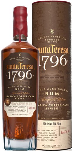 Unleashing the Flavors: Santa Teresa 1796 Arabica Coffee Cask Solera Rum Batch No.1 Review - BuyMyLiquor