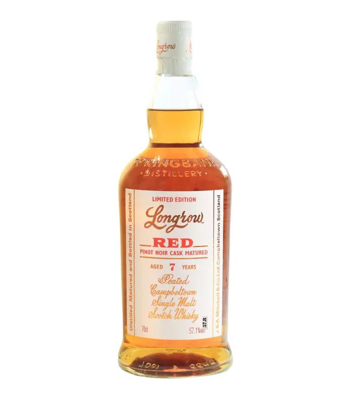 "Unlocking the Elegance: Longrow Red 7 Year Pinot Noir Cask Scotch Review" - BuyMyLiquor