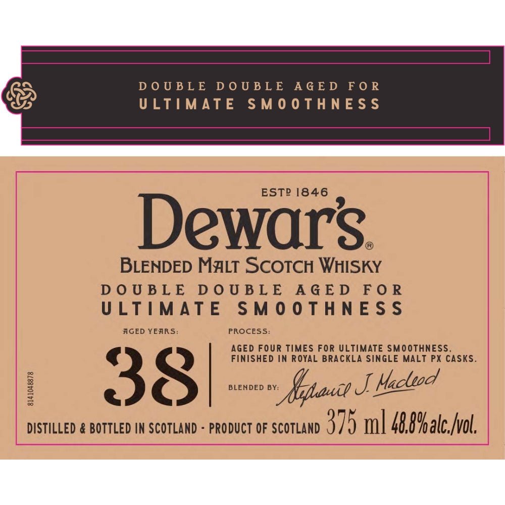 Unveiling Dewar's Double Double 38 Year Old - BuyMyLiquor