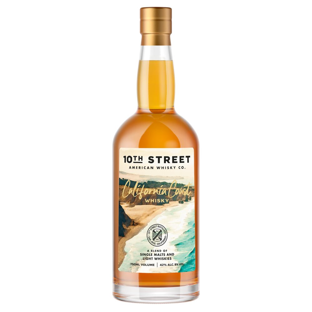 10th Street California Coast Whisky Blended Whiskey 10th Street Distillery   