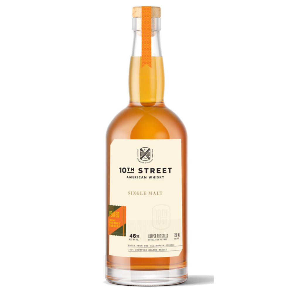 10th Street Peated Single Malt Whisky Single Malt Whiskey 10th Street Distillery   