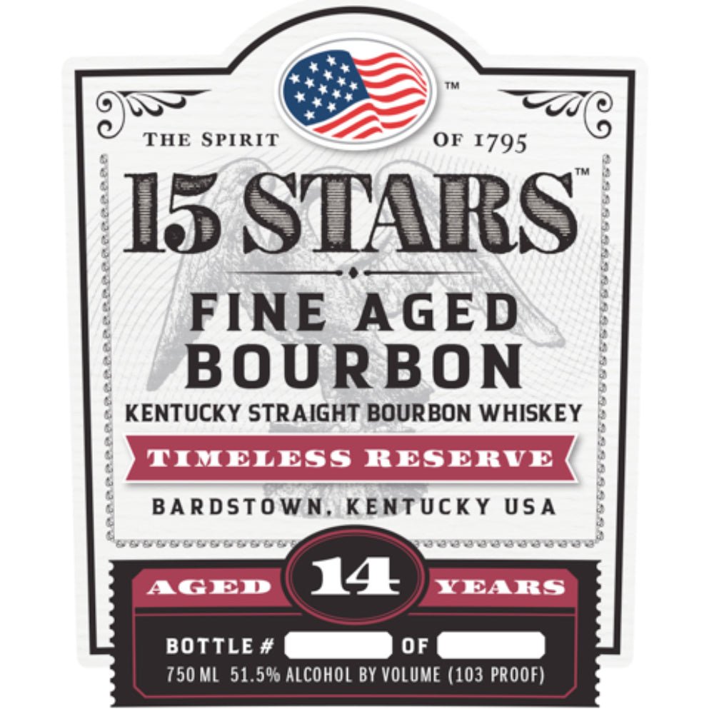 15 Stars 14 Year Old Timeless Reserve Kentucky Straight Bourbon Bourbon 15 Stars   