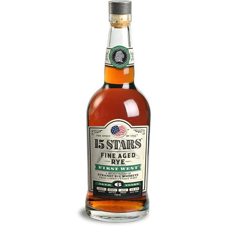 15 Stars First West Founder’s Select Rye Rye Whiskey 15 Stars   