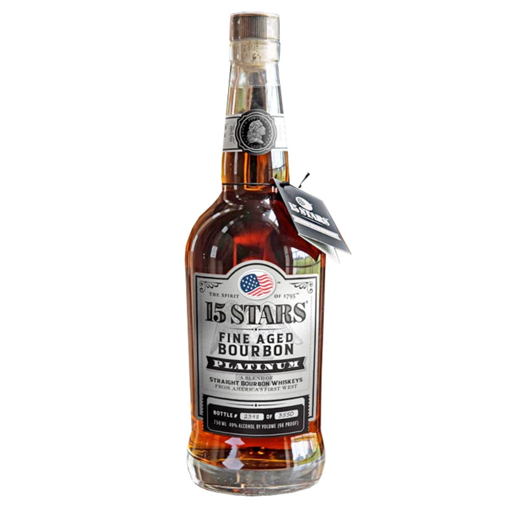 15 Stars Platinum Blended Straight Bourbon Bourbon 15 Stars   