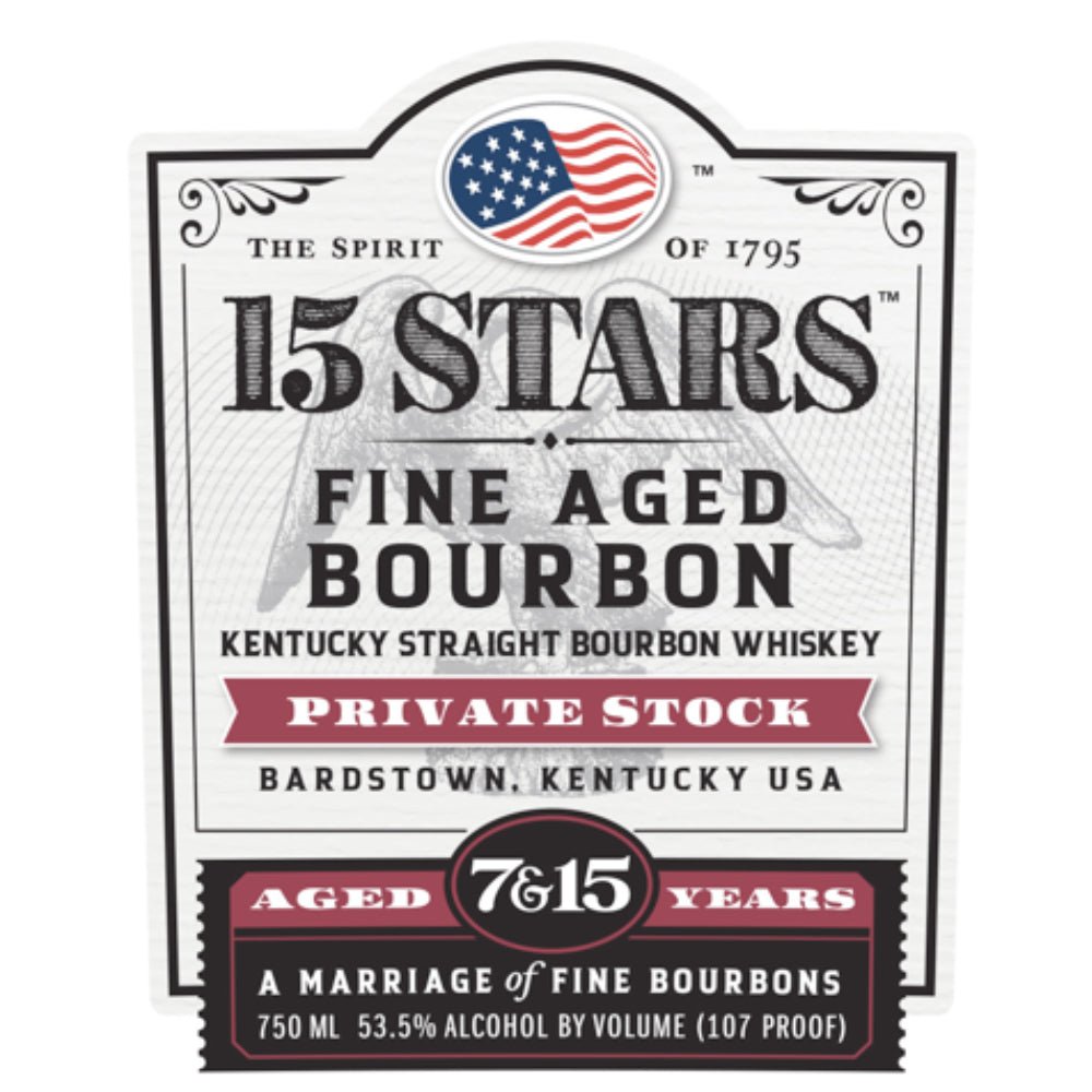 15 Stars Private Stock 7 & 15 Years Bourbon 15 Stars   