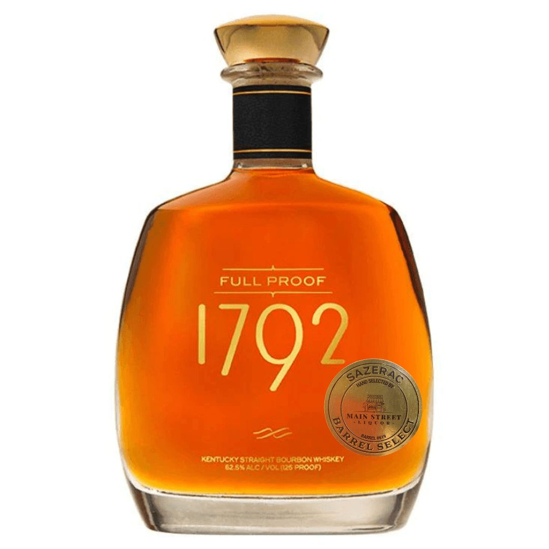 1792 Full Proof Bourbon Private Barrel Select Main Street Liquor - Main Street Liquor