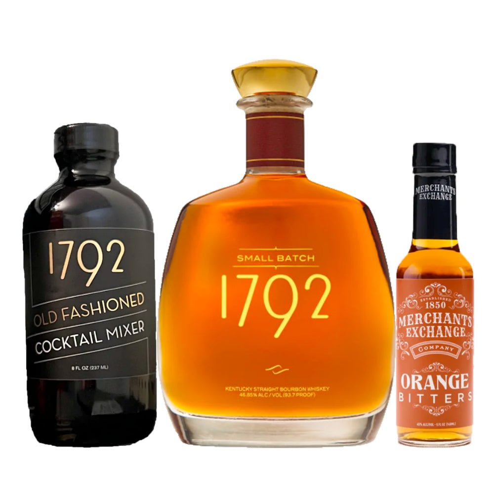 1792 Small Batch Old Fashioned Cocktail Gift Set Bourbon 1792 Bourbon   