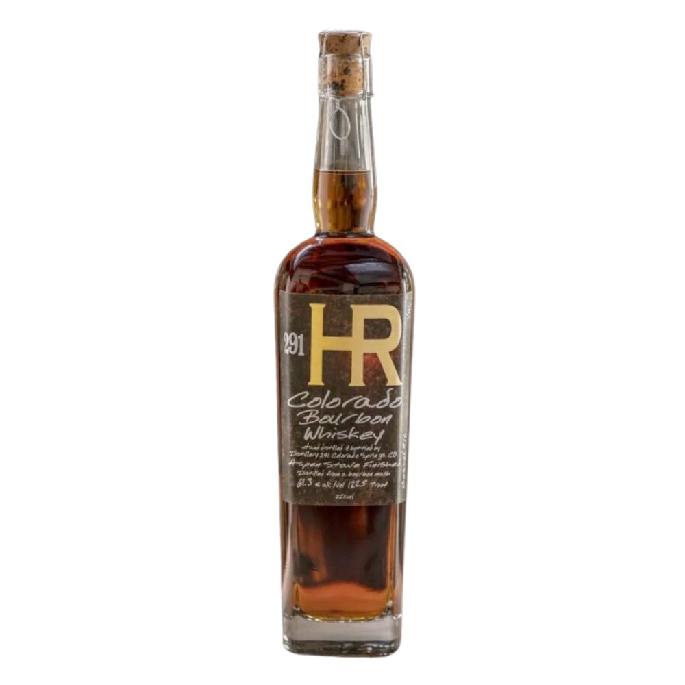 291 High Rye Colorado Bourbon Rye Whiskey 291 Colorado Whiskey   