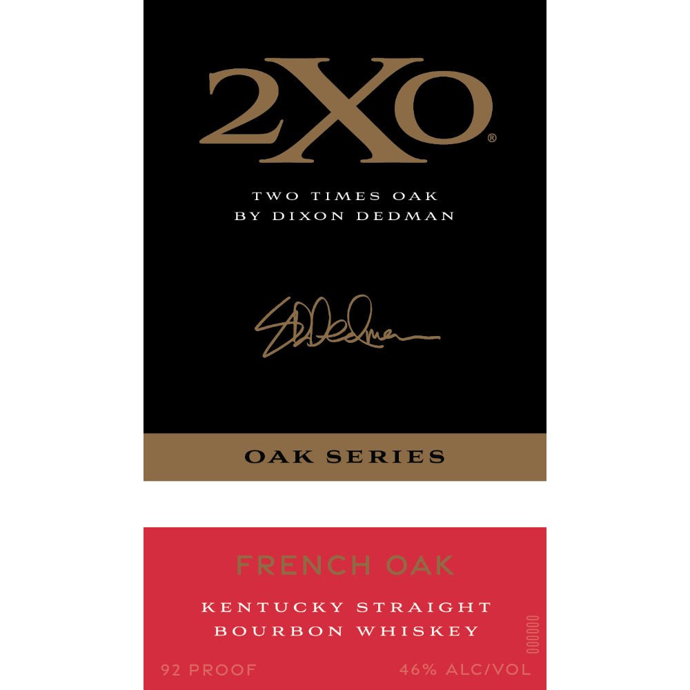2XO Oak Series French Oak Kentucky Straight Bourbon Bourbon 2XO Whiskey   