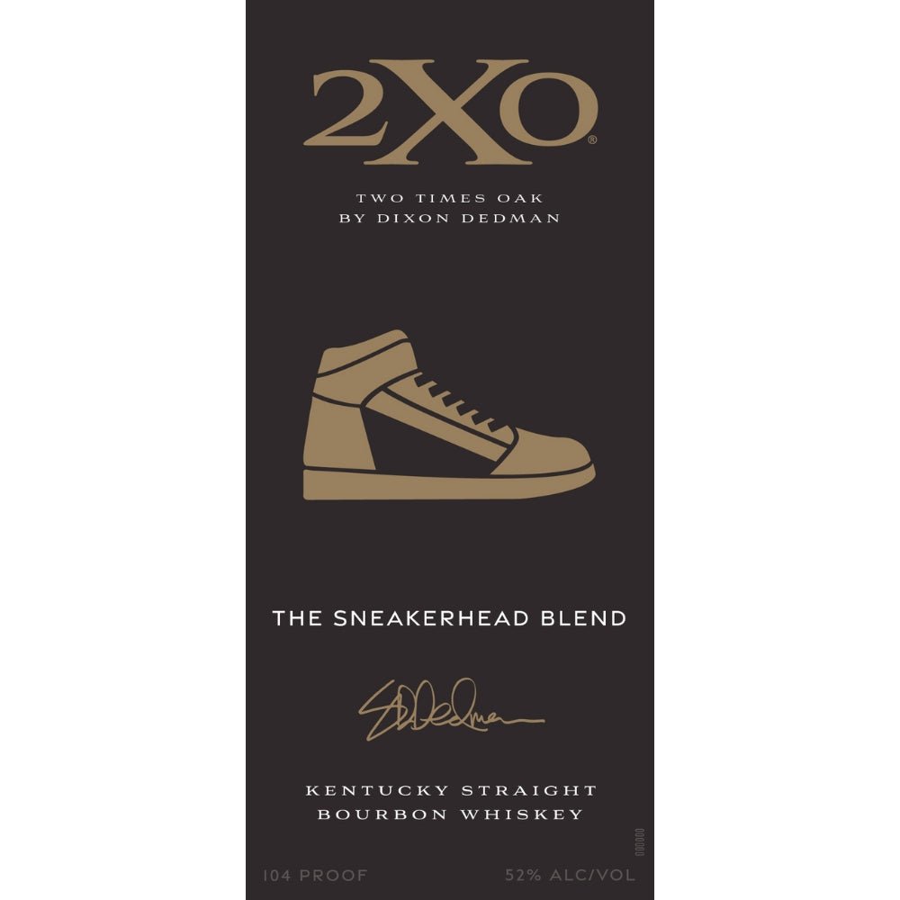 2XO The Sneakerhead Blend Straight Bourbon Bourbon 2XO Whiskey   