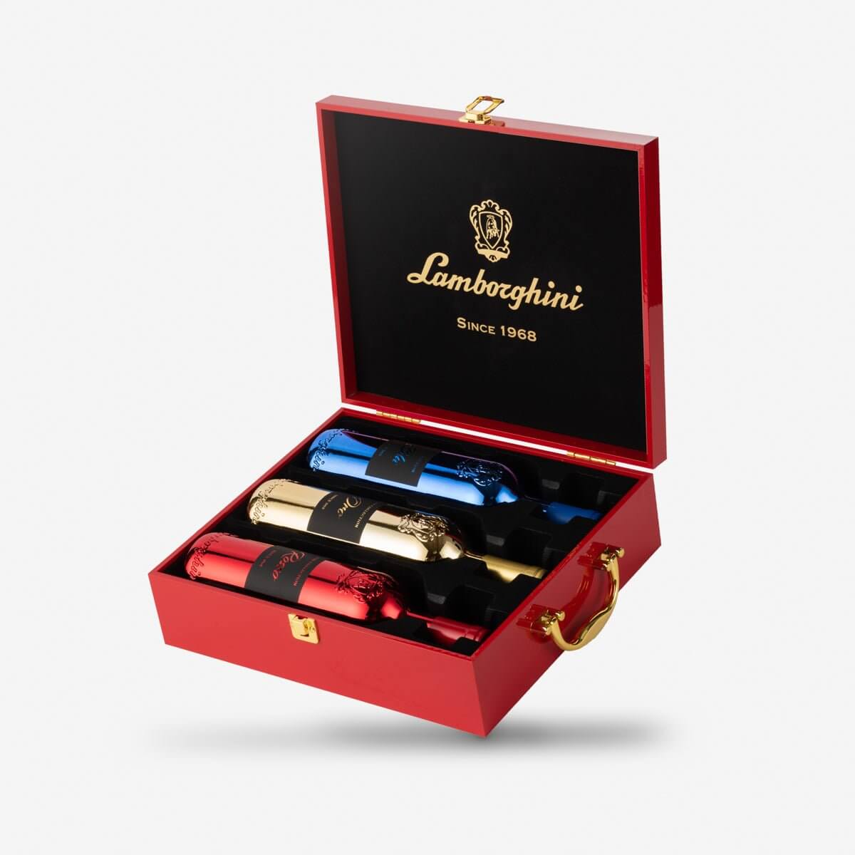 【正規品】【新品未使用】Lamborghini限定ギフトボックス豪華5点セット 3 Gift Sets | Lamborghini: LUXE Red Collection with Gift Set