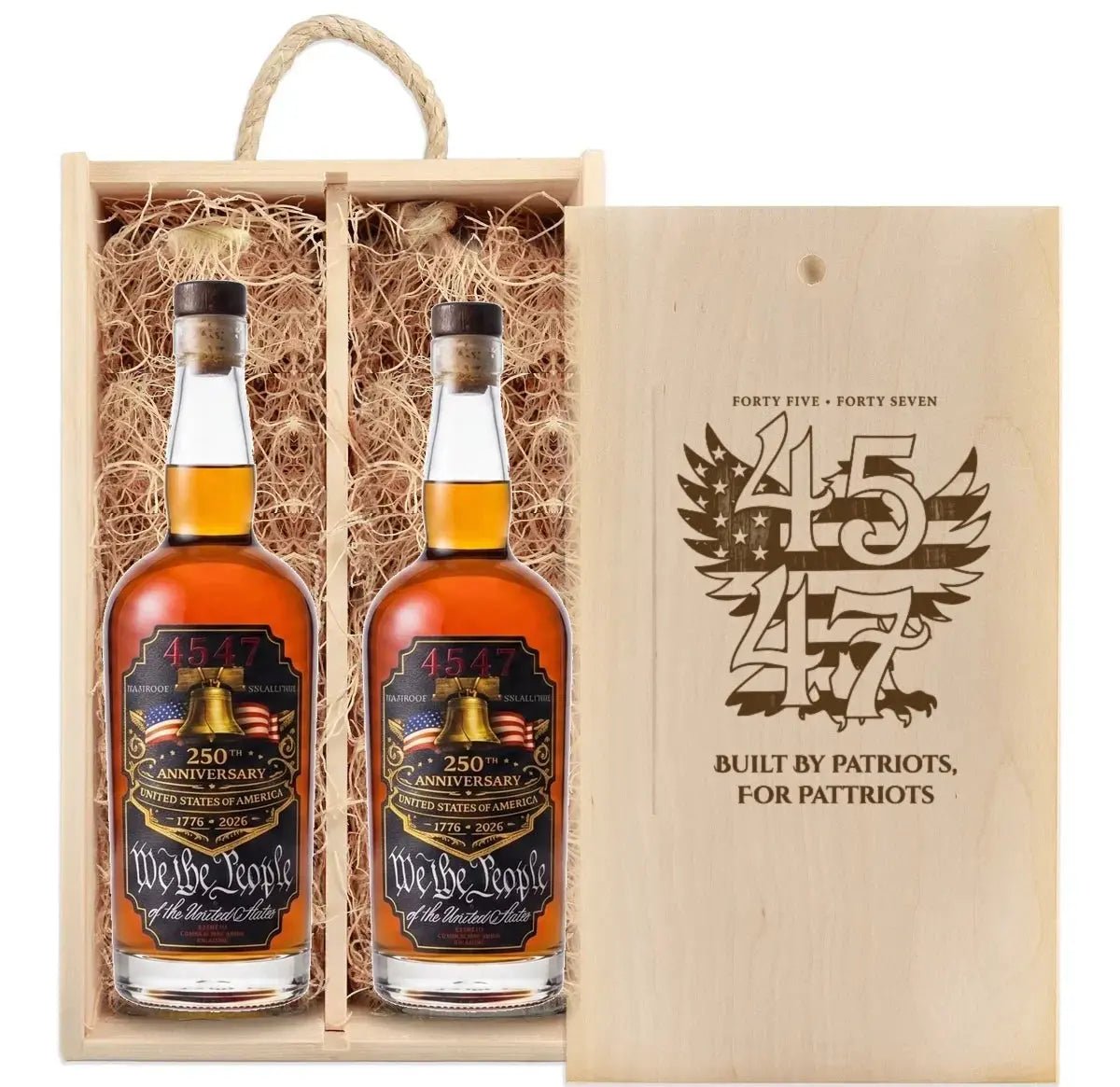 4547 Patriot Box — The Double Barrel - BuyMyLiquor