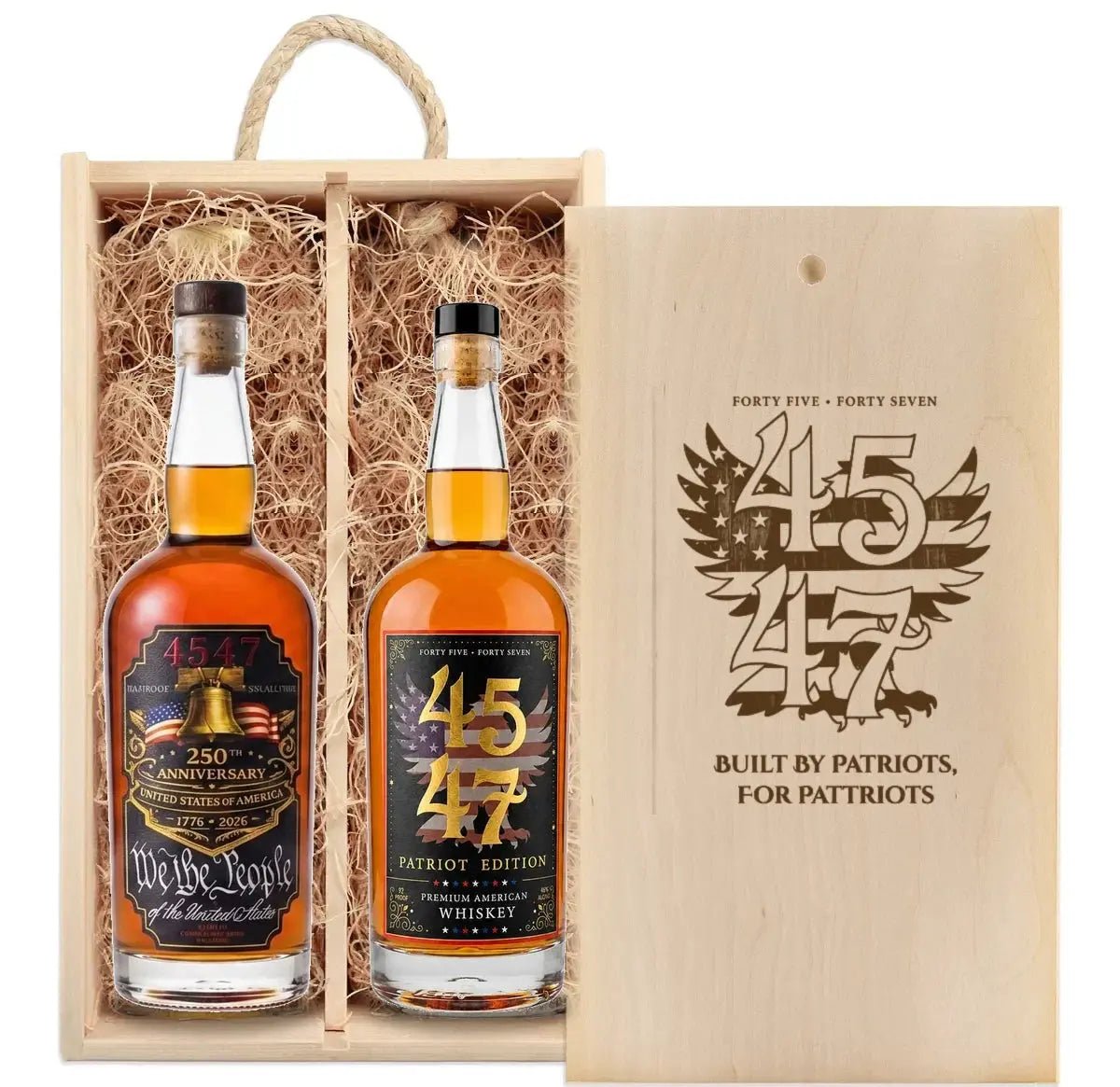 4547 Patriot Box — The Double Barrel - BuyMyLiquor
