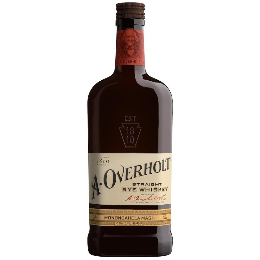 A. Overholt Monongahela Mash Straight Rye Rye Whiskey Old Overholt   