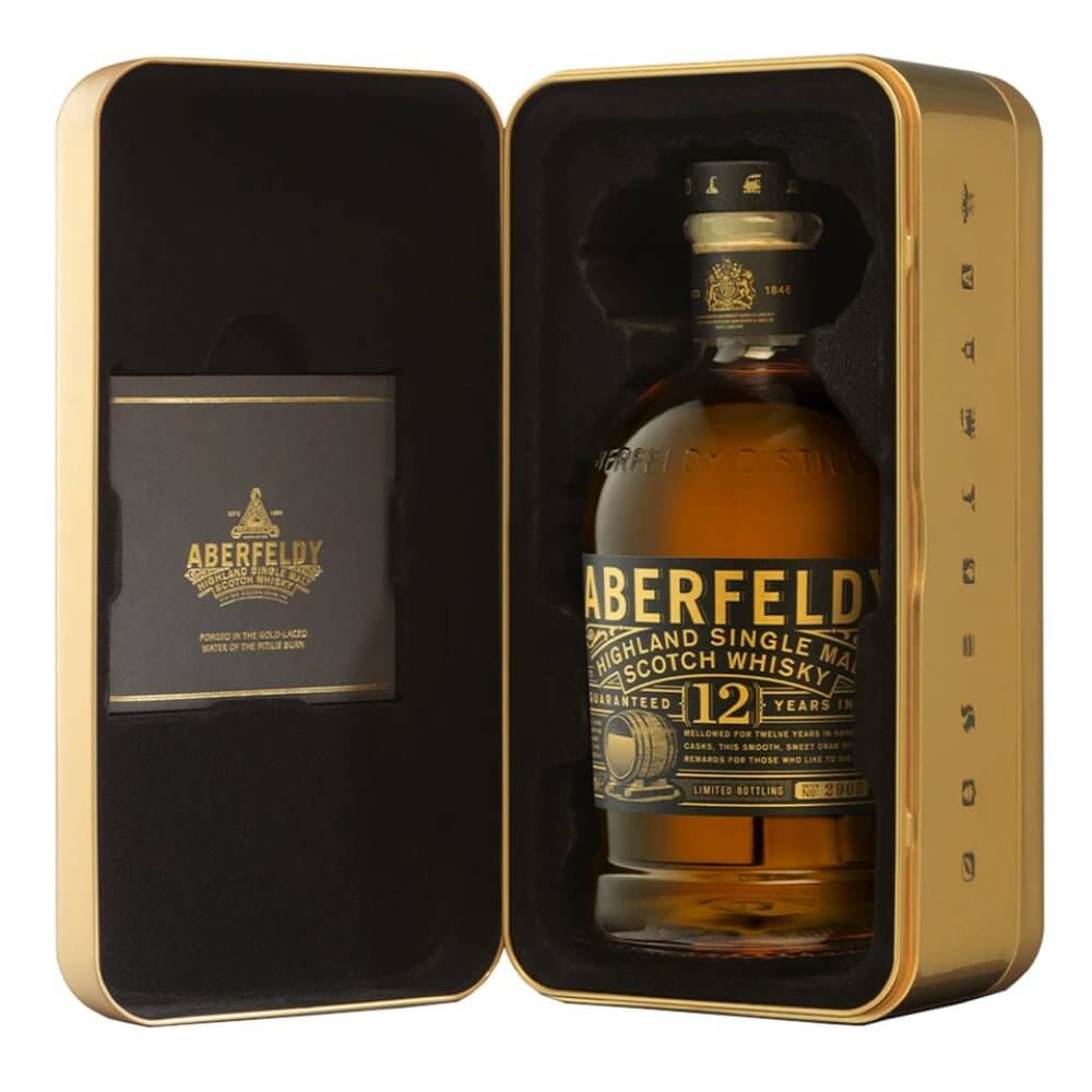Aberfeldy 12 Year Old Gold Bar Limited Edition - Main Street Liquor
