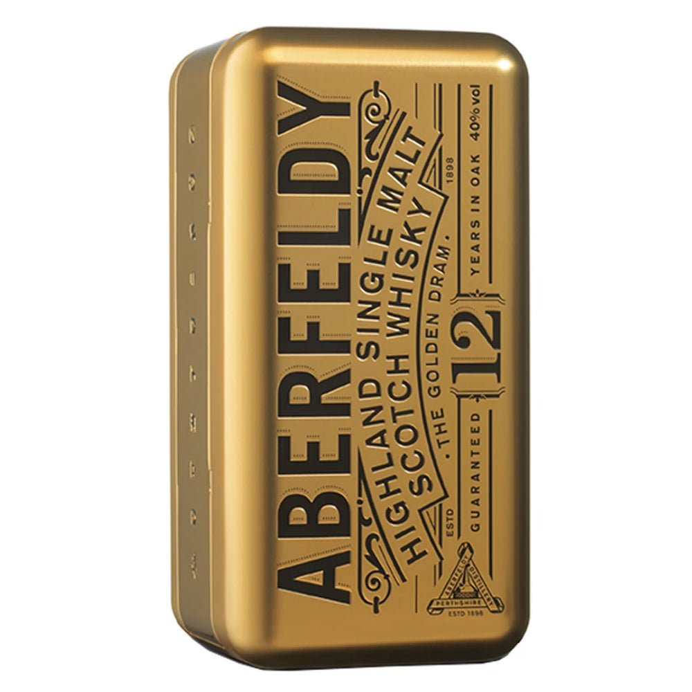 Aberfeldy 12 Year Old Gold Bar Limited Edition Scotch Aberfeldy   
