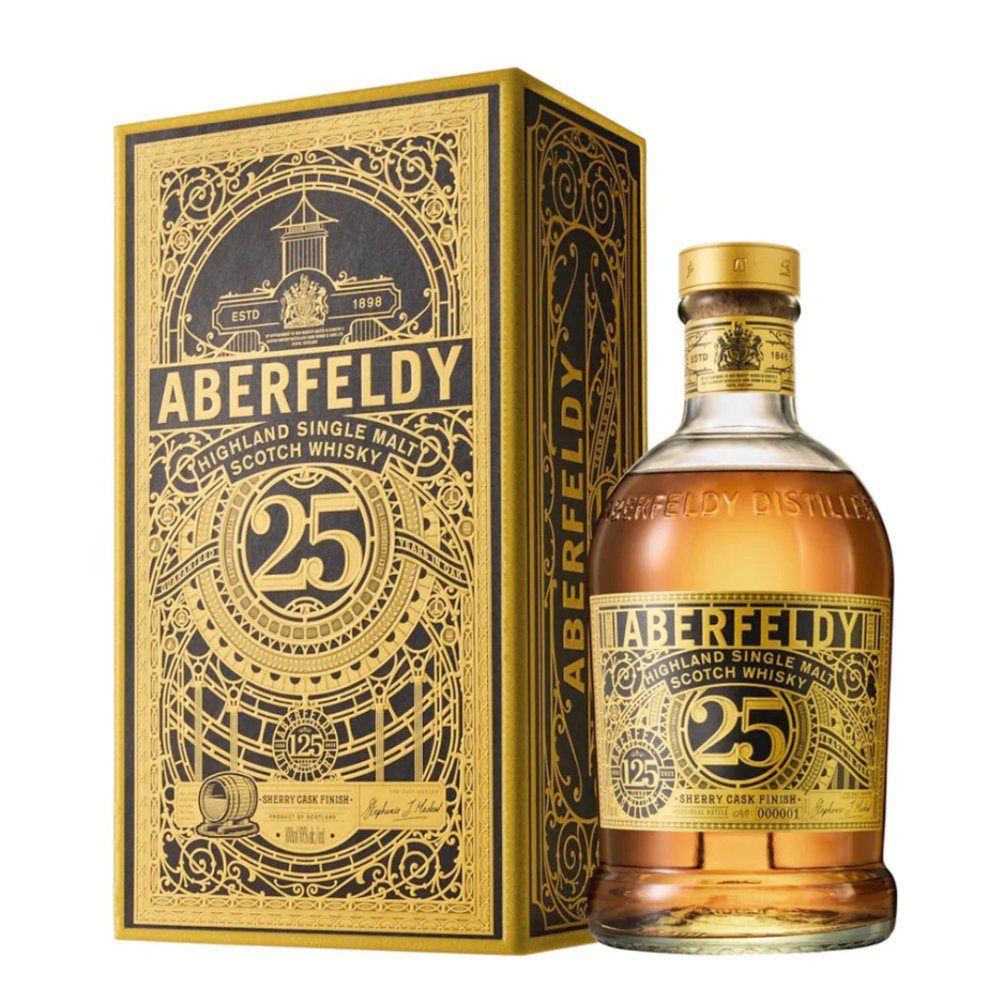 Aberfeldy 25 Year Old - 125th Anniversary Limited Edition Scotch Aberfeldy   