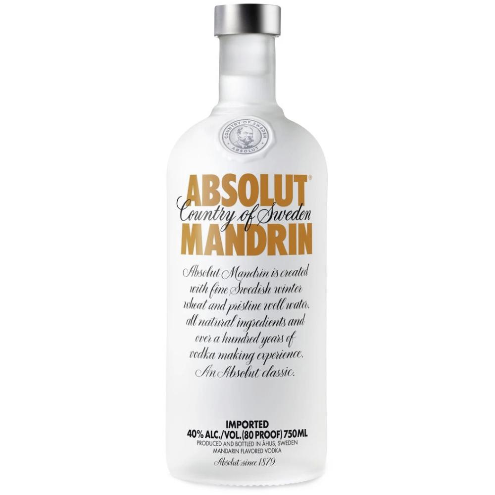 Absolut Mandrin Vodka Vodka Absolut Vodka   