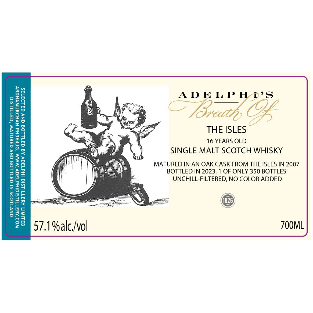 Adelphi’s Breath of the Isles 16 Year Old 2007 Scotch Adelphi Selections   