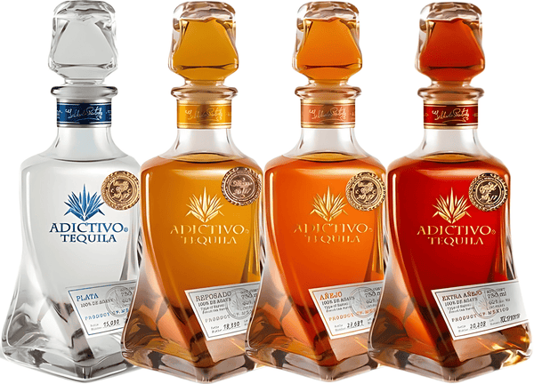 Adictivo Tequila Bundle: Plata, Reposado, Añejo & Extra Añejo