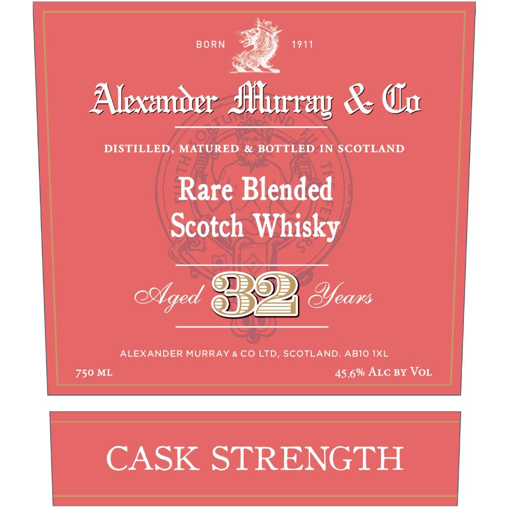 Alexander Murray & Co 32 Year Old Scotch Alexander Murray & Co   