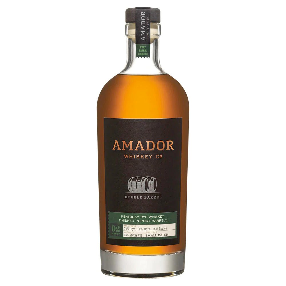 Amador Double Barrel Port Finish Rye Rye Whiskey Amador Whiskey Co.   