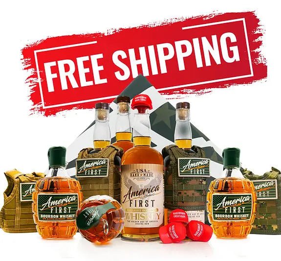 America First Straight Bourbon Whiskey 7 Pack - Main Street Liquor