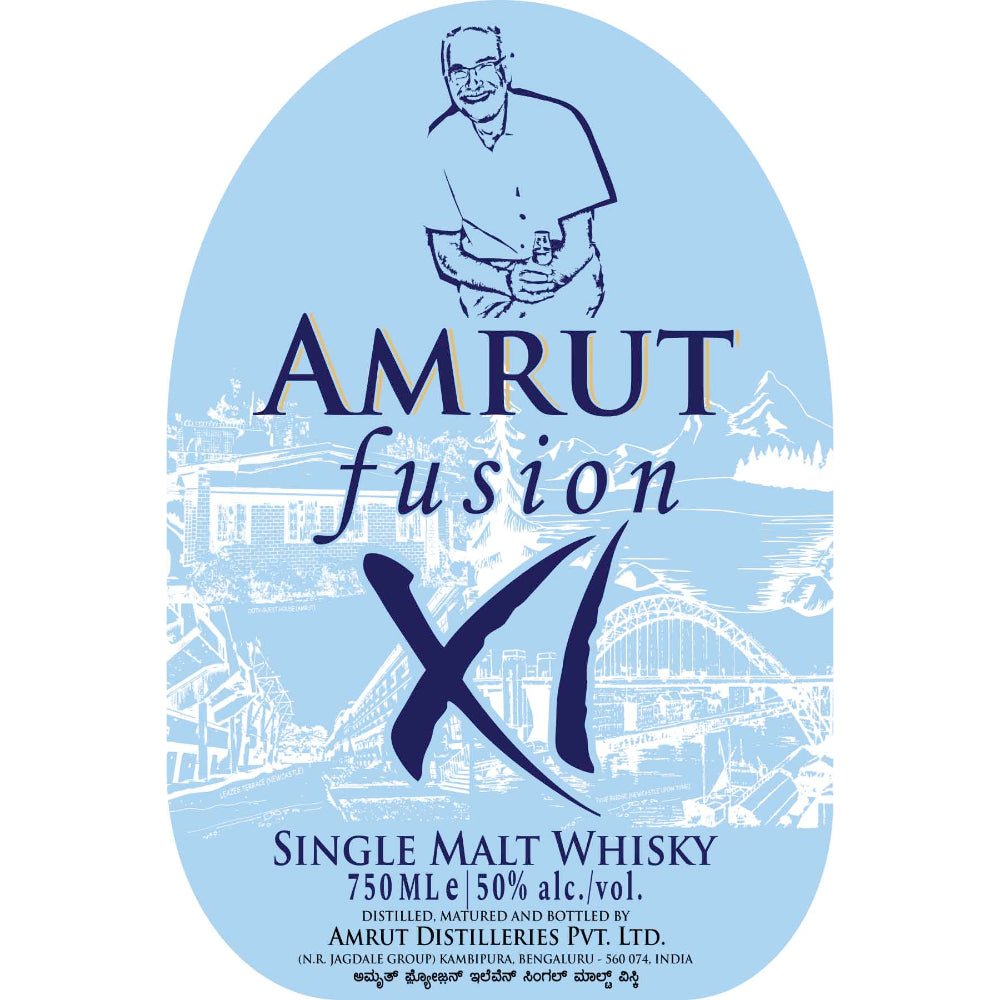 Amrut Fusion XI Single Malt Whisky Indian Whisky Amrut Distilleries   