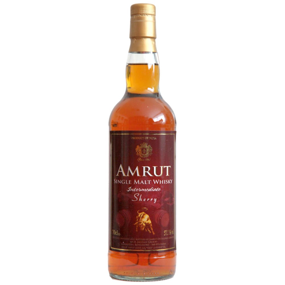Amrut Intermediate Sherry Oak Cask Indian Whisky Amrut Distilleries   