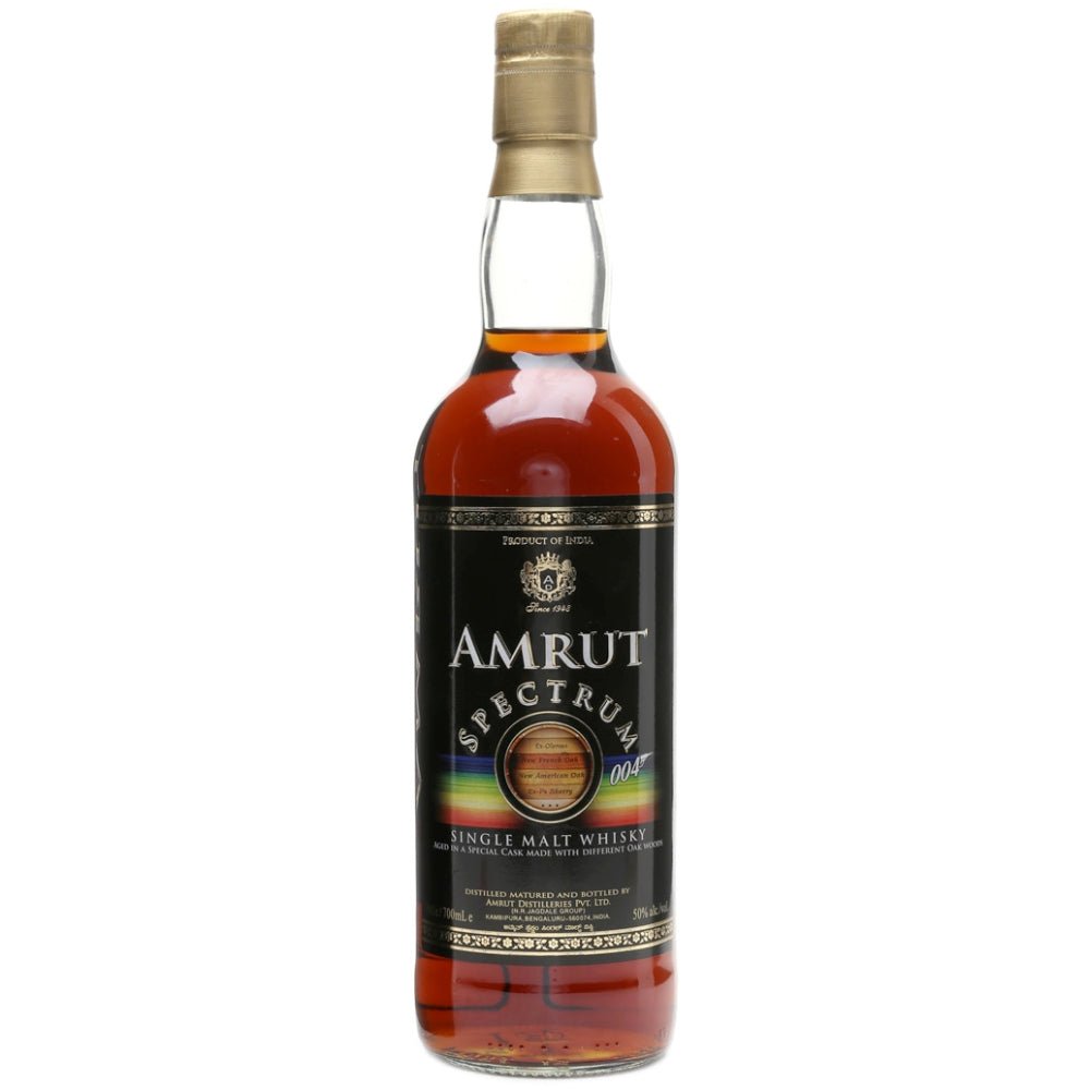 Amrut Spectrum 004 Single Malt Whisky Indian Whisky Amrut Distilleries   