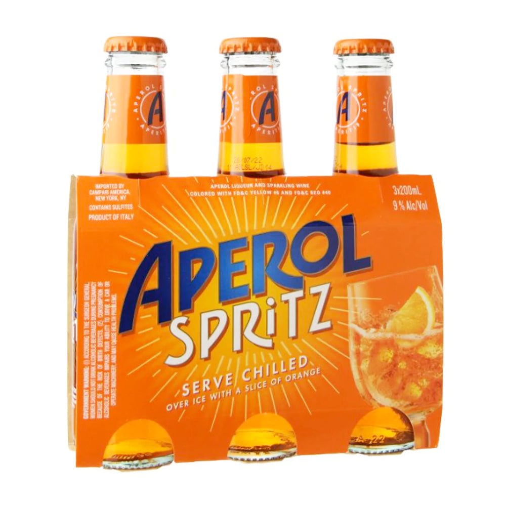 Aperol Spritz 3pk Liqueur Aperol Aperitivo Liqueur   