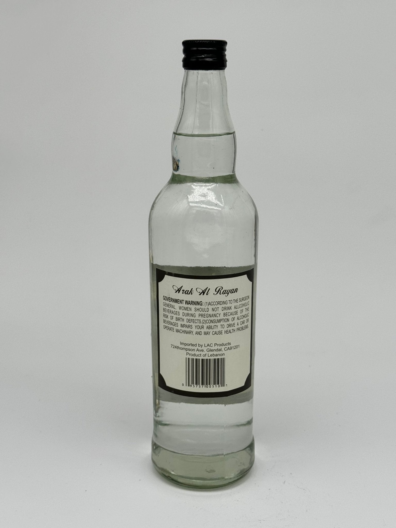 Arak Al Rayan 750mL - BuyMyLiquor