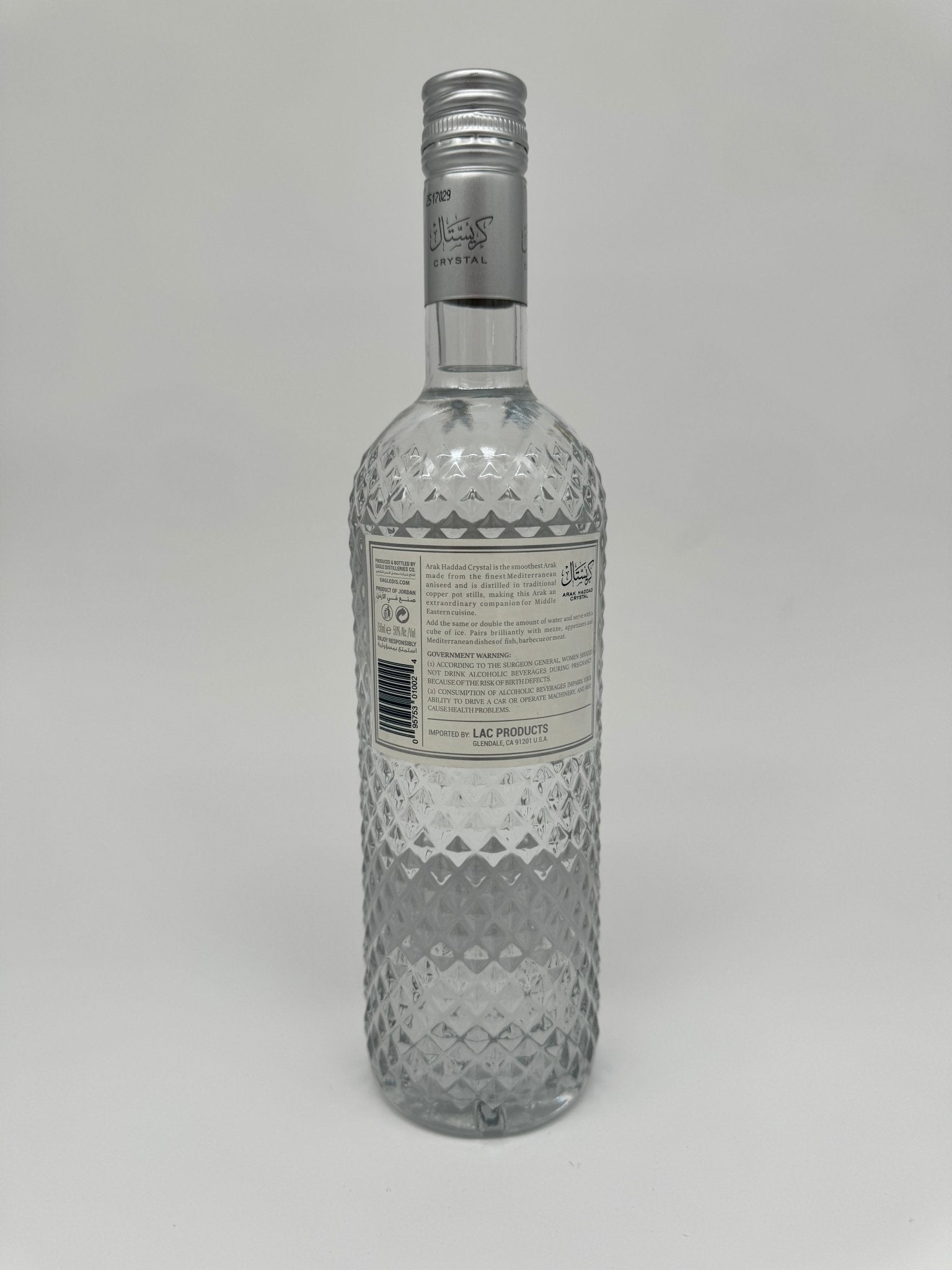 Arak Haddad Crystal 750mL - BuyMyLiquor