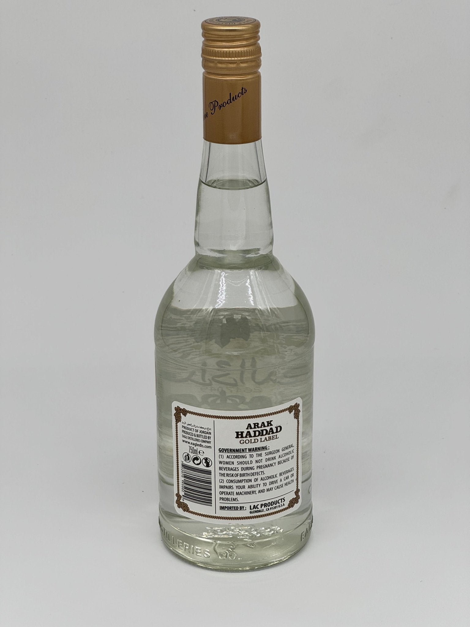 Arak Haddad Gold Label 750mL - BuyMyLiquor