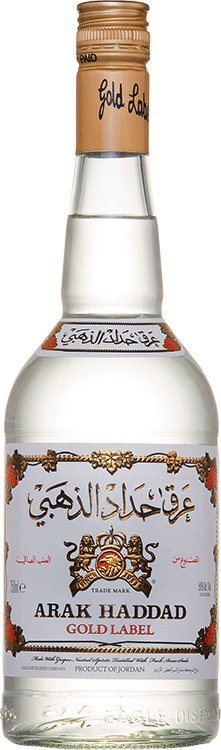Arak Haddad Gold Label 750mL - BuyMyLiquor
