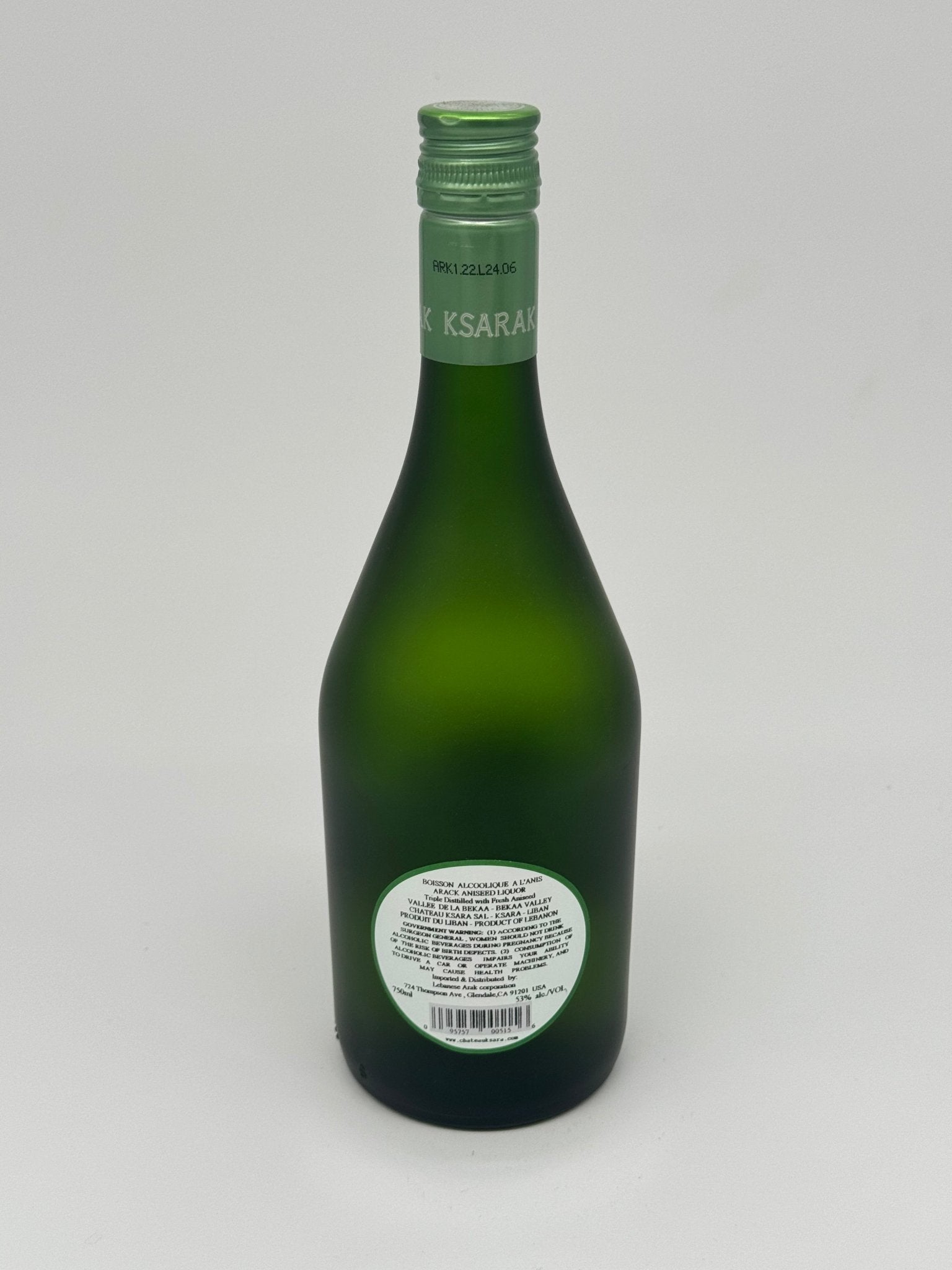 Arak Ksarak 750mL - BuyMyLiquor