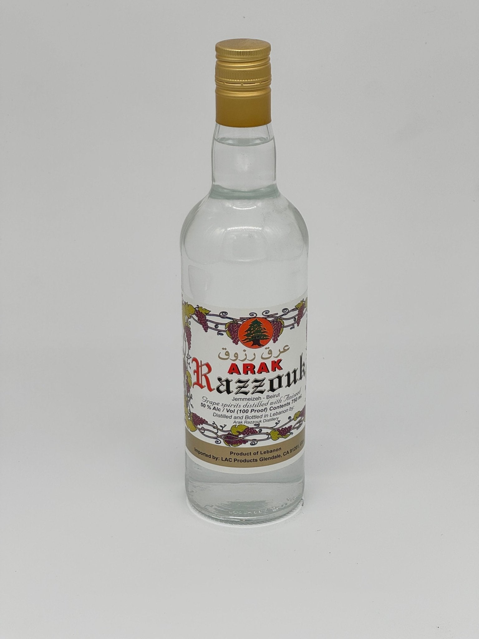 Arak Razzouk 750mL | Authentic Lebanese Anise Spirit