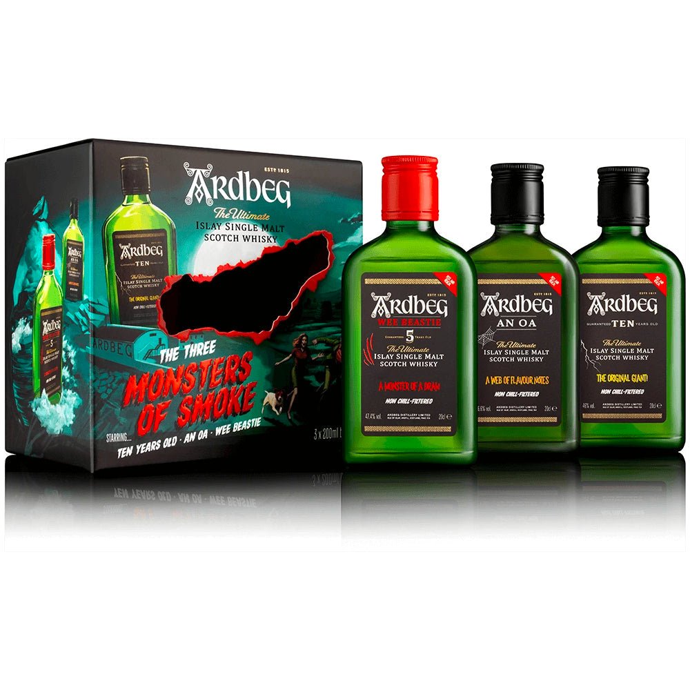 Ardbeg Monsters Of Smoke Limited Edition Gift Set Scotch Ardbeg   