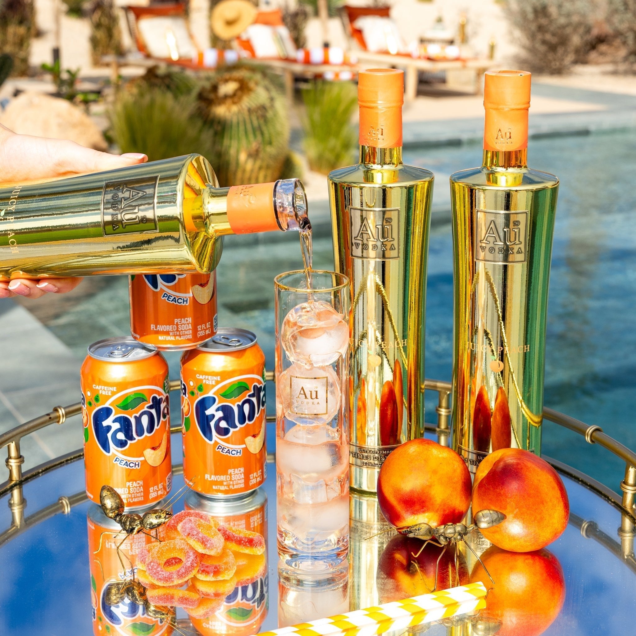 Au Vodka Juicy Peach Au Vodka