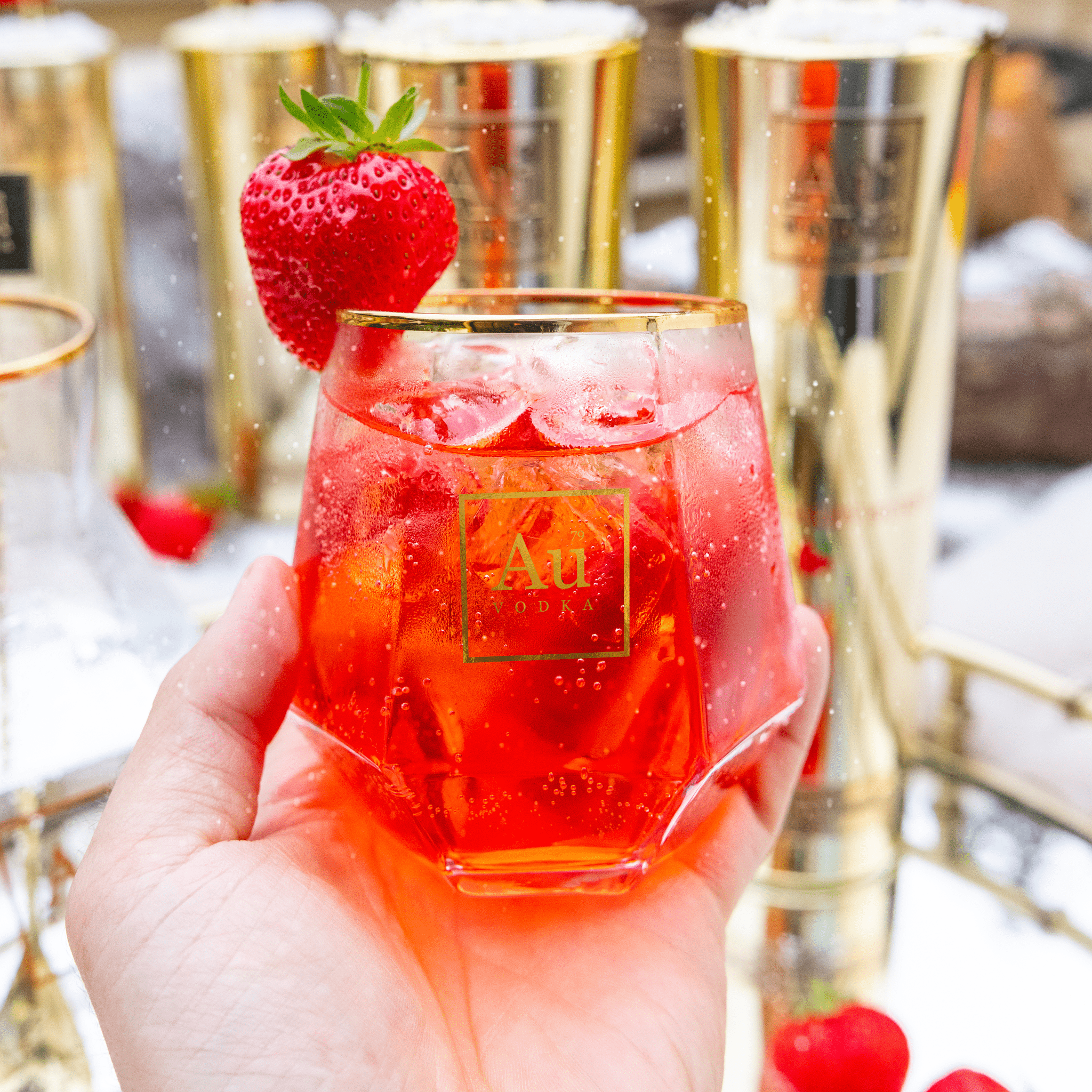 Au Vodka Strawberry Burst Au Vodka