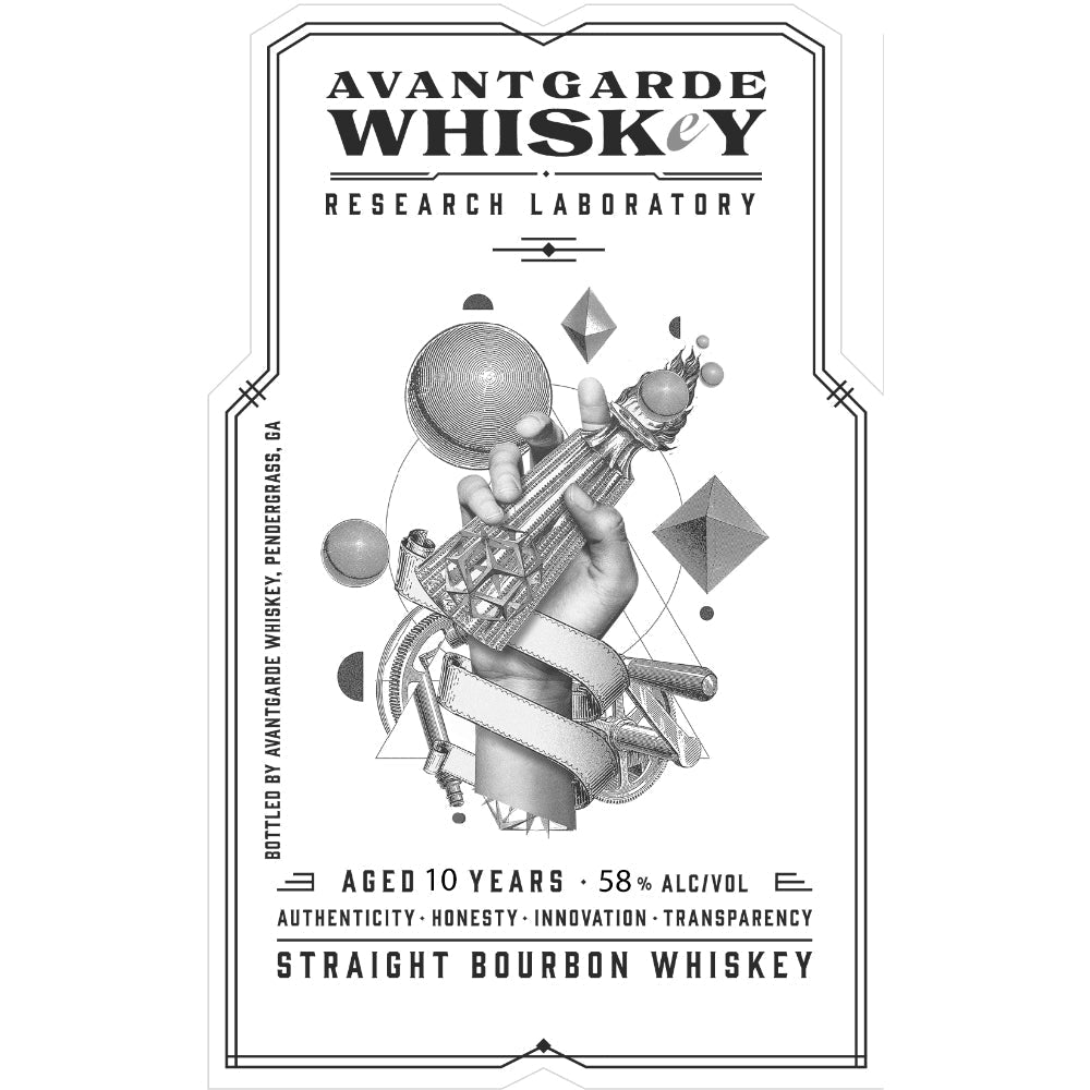 Avantgarde Whiskey 10 Year Old Straight Bourbon Bourbon Avantgarde Whiskey Research Laboratory   