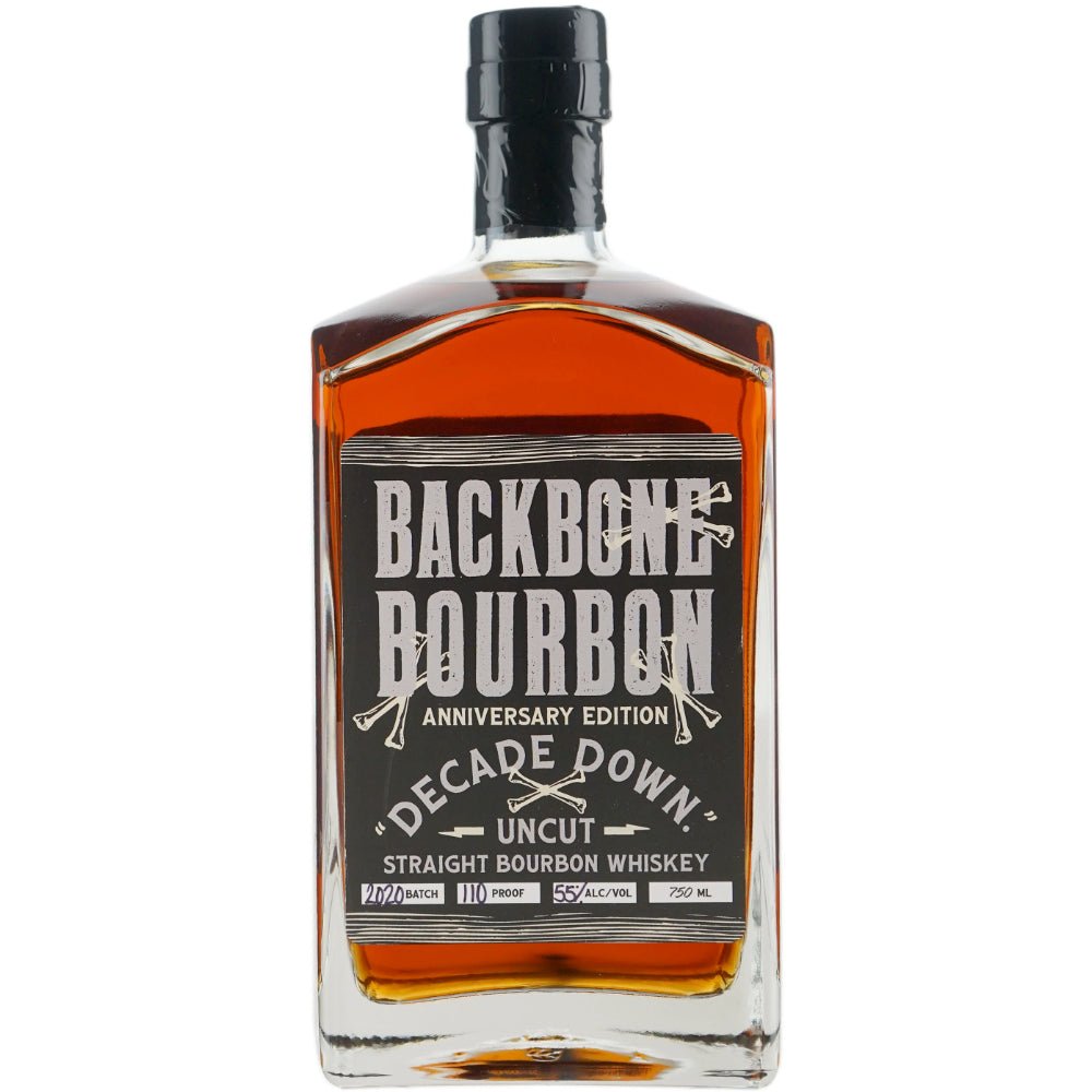 Backbone Bourbon Decade Down Uncut Bourbon Backbone Bourbon Company   