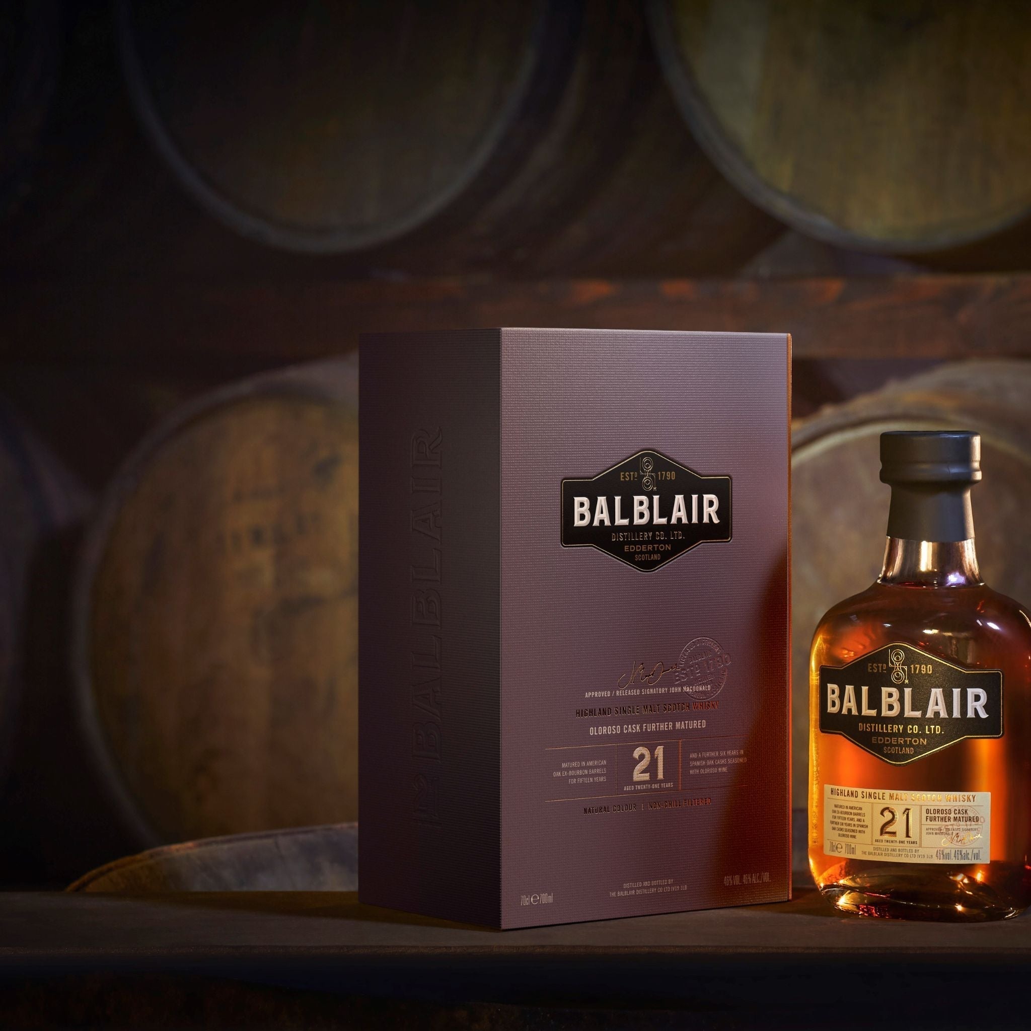 Balblair 21 Year Old Single Malt Scotch Whisky - BuyMyLiquor