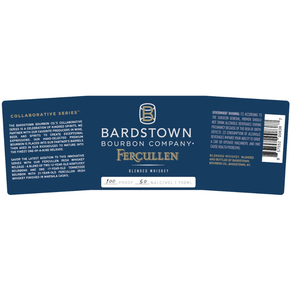 Bardstown Bourbon Collaborative Series Fercullen Blended Whiskey Blended Whiskey Bardstown Bourbon Company   
